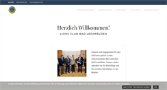 Desktop Screenshot of lions-badleonfelden.at